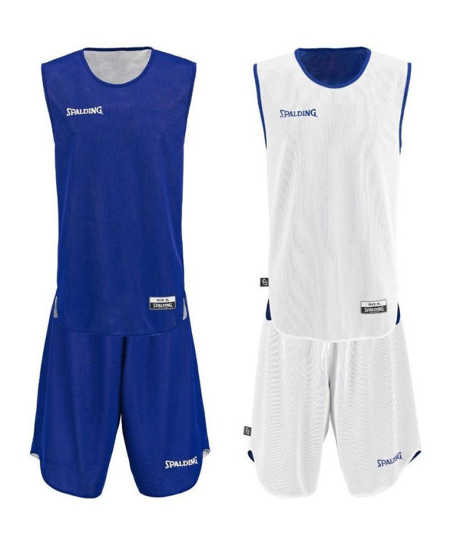 Ensemble Basket-ball Spalding Set de Doubleface Kids Bleu/Blanc