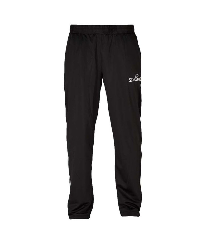 Calça Basquetebol Spalding Homem da Team Warm Up Preto/Branco