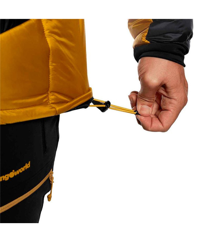 Casaco Trangoworld Homem Medel Preto/Amarelo