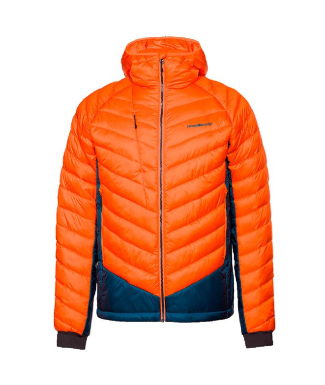 Veste Trangoworld Homme Bleu Medel Deja Vu/Acier bleu/Orange vibrant