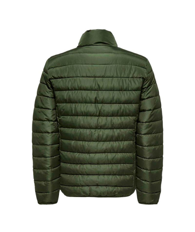 Veste Homme ONLY & SONS Onsbrody Quilt Vd Olive...