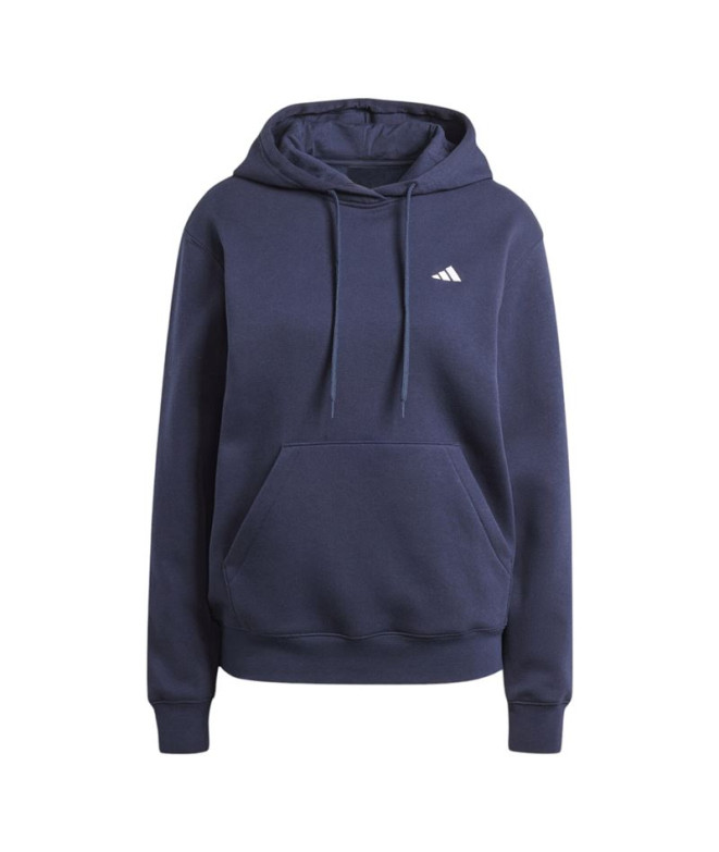 Moletom adidas Mulher Casaco com capuz Essentials Small Logo Feel Cozy Azul