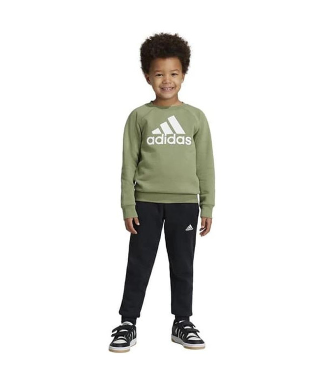 Conjunto adidas Set Infantil Jaqueta de lã com...