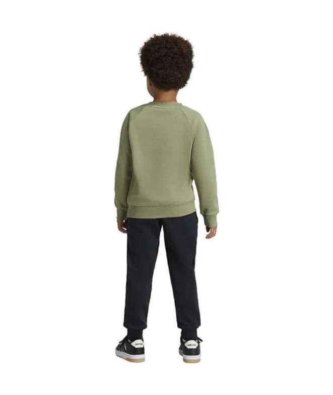 Conjunto adidas Set Infantil Jaqueta de lã com...