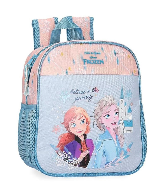 Mochila Disney Adapt. Mochila. 40Cm Frozen Believe In The Journey Azul