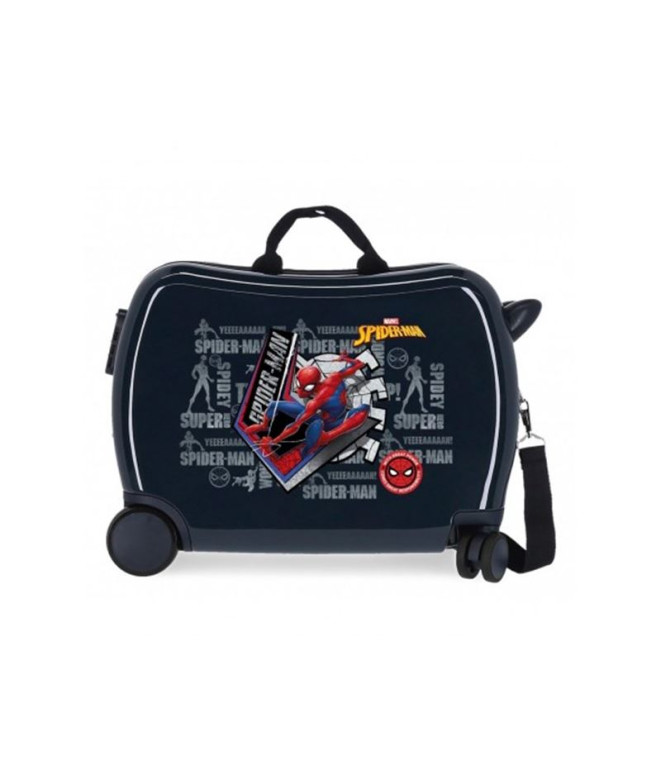 Valise Enfant Marvel Abs 4R. (2.Multid) Spiderman Great Power Marine