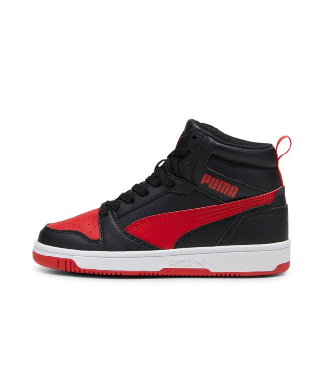 Zapatillas Puma Rebound V6 Mid Negro Infantil