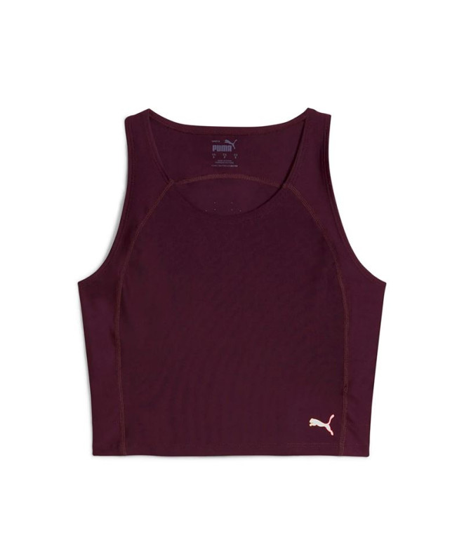 Camiseta Running by Puma Run Ultraform Crop Tank Mulher