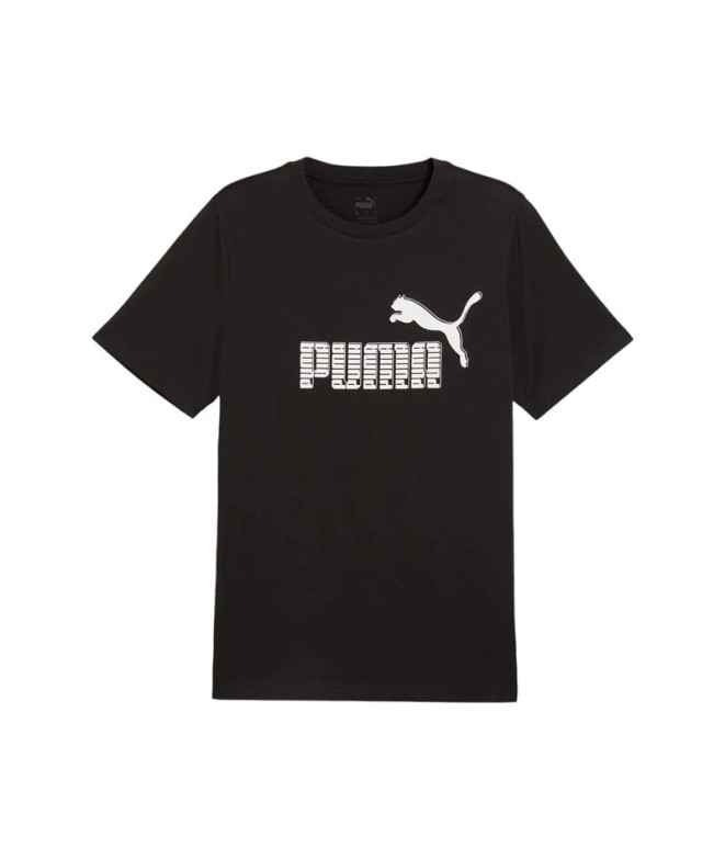 Camiseta Casual Logótipo Puma Graphics No. 1 Homem