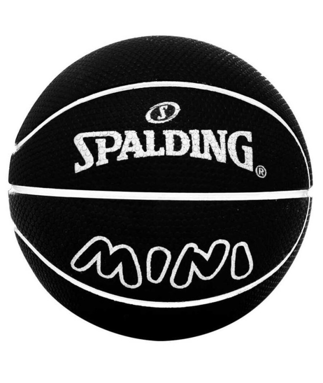 Balle Basket-ball Spalding de Spaldeen Mini Black