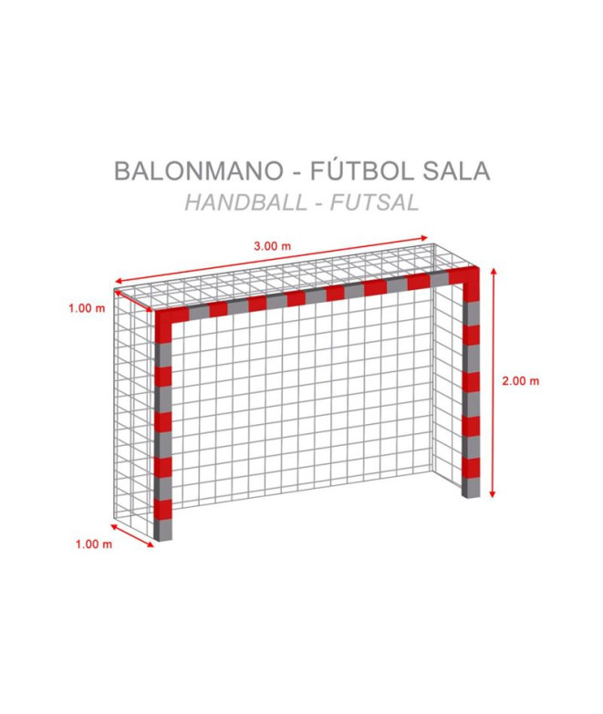 Juego Redes Balonmano/F.Sala Basic Zastor