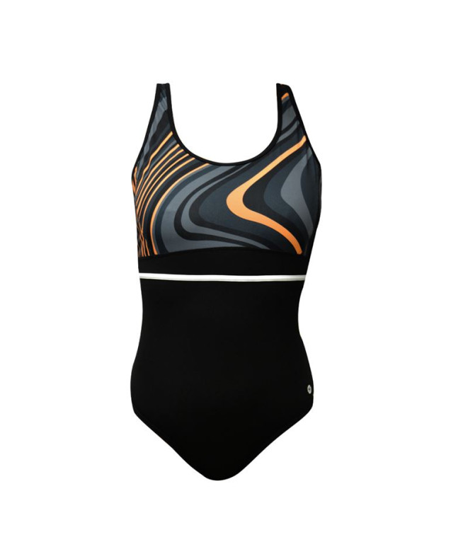 Bañador Ras Lexa Spa Back Swimsuit Mujer Negro