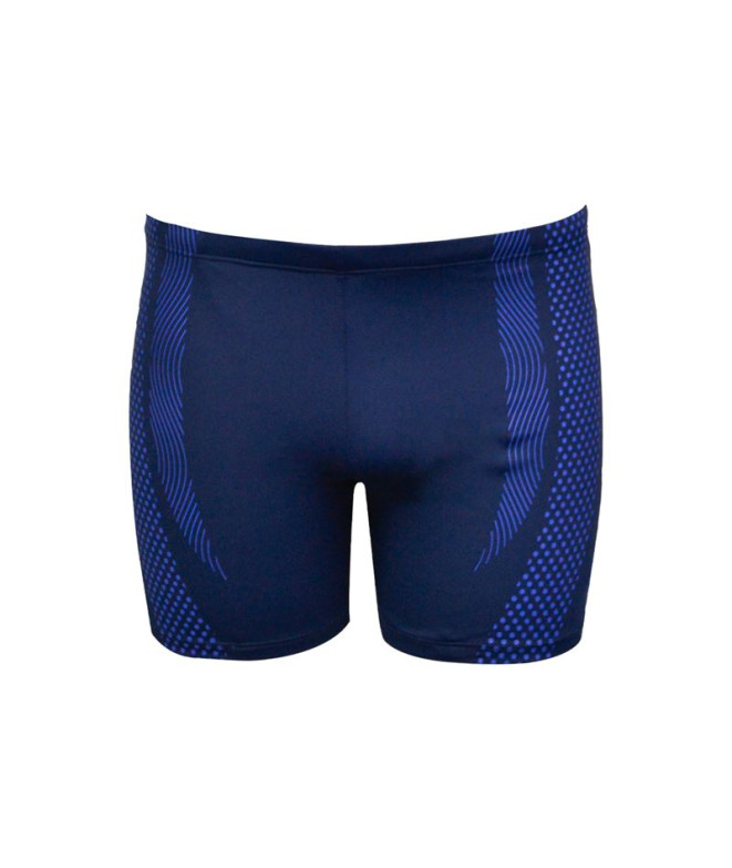 Maillot de bain Ras Homme Boxe long Emil bleu marine