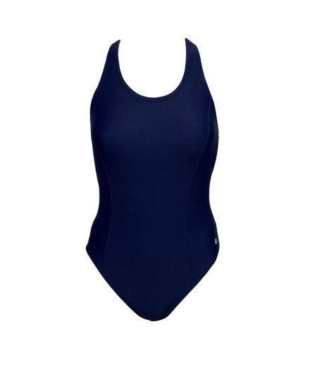 Bañador Ras Solid Classic Back Mujer Azul Marino Bañador Ras Solid Classic Back Mujer Azul Marino