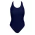 Bañador Ras Solid Classic Back Mujer Azul Marino
