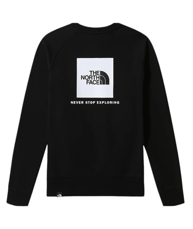 Sudadera de Montaña The North Face Raglan Box Nse Crew Tnf Negro Hombre