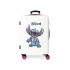 Valise Disney Abs 65Cm 4W Adorable Stitch Blanc