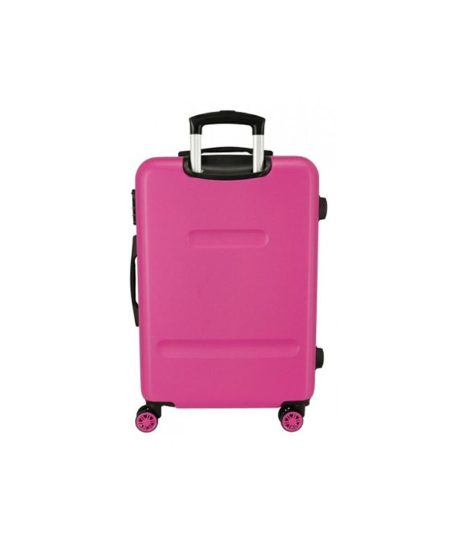 Valise Disney Abs 65Cm 4W Adorable Stitch Blanc