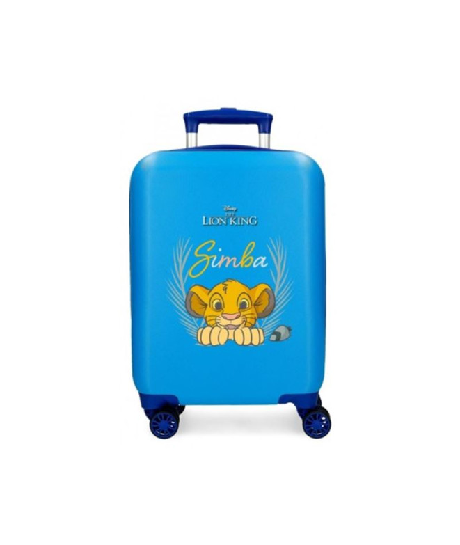 Valise Enfant Disney Abs Rolling 4W.(2 Multi.) 45Cm. Simba Camouflé Bleu