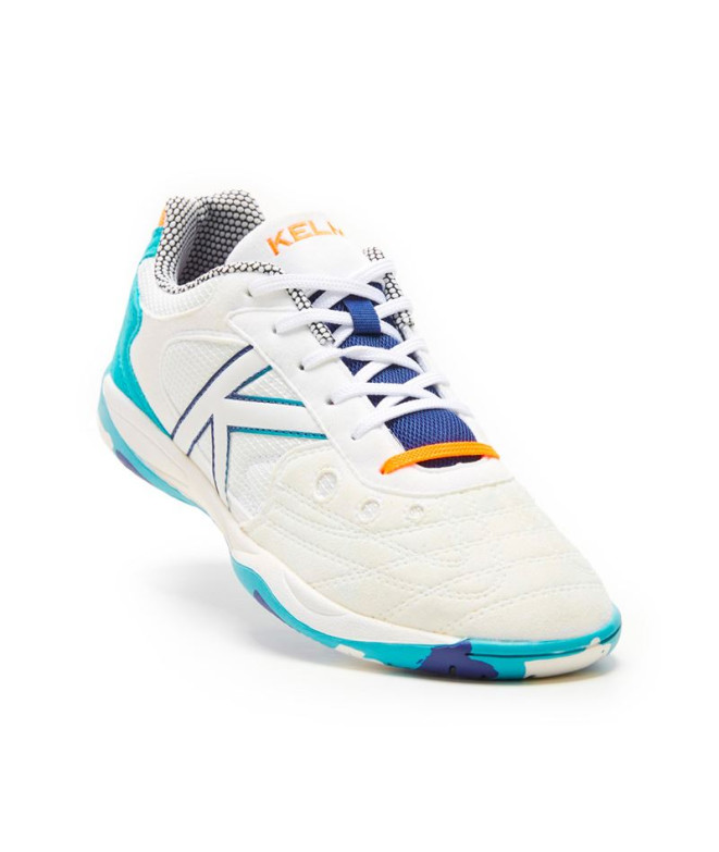 Chaussures De Futsal Kelme Indoor Copa Blanc et...