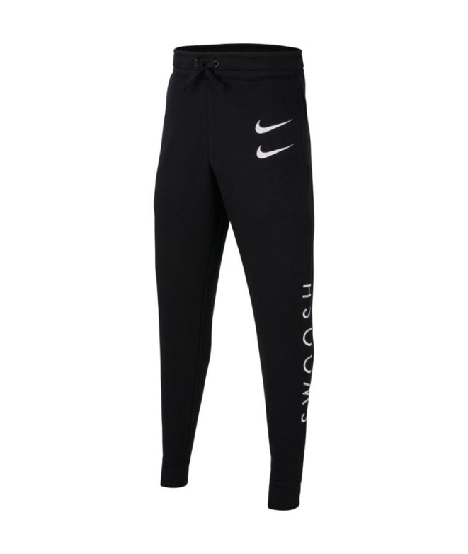 Pantalon Nike Sportswear Swoosh Boys Black