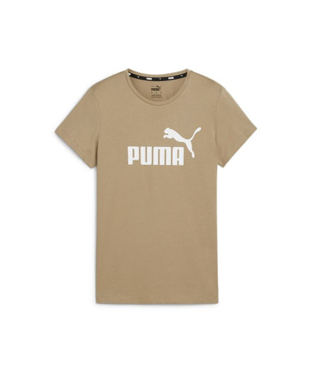Camiseta Casual Puma Essentials Logo (S) Mujer