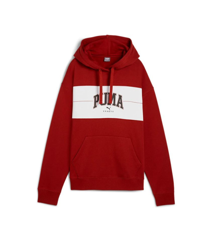 Moletom Casual Casaco com capuz Puma Squad Fl Mulher