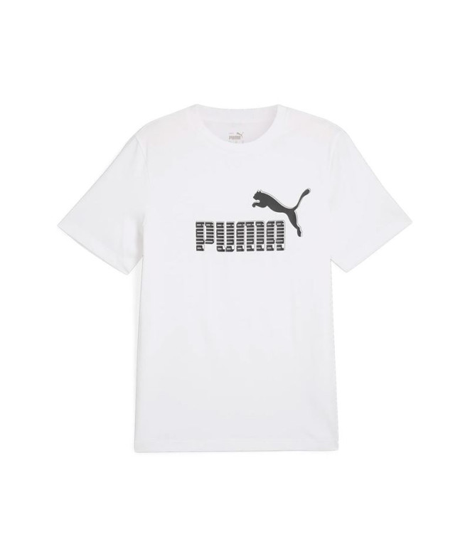 Camiseta Casual Logótipo Puma Graphics No. 1 Homem