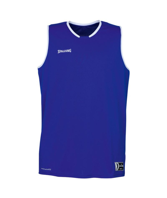 Camiseta Basquetebol Spalding Homem de Move Blue/White