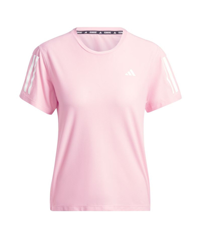 Camiseta Running adidas Mulher por Own The Run Pink