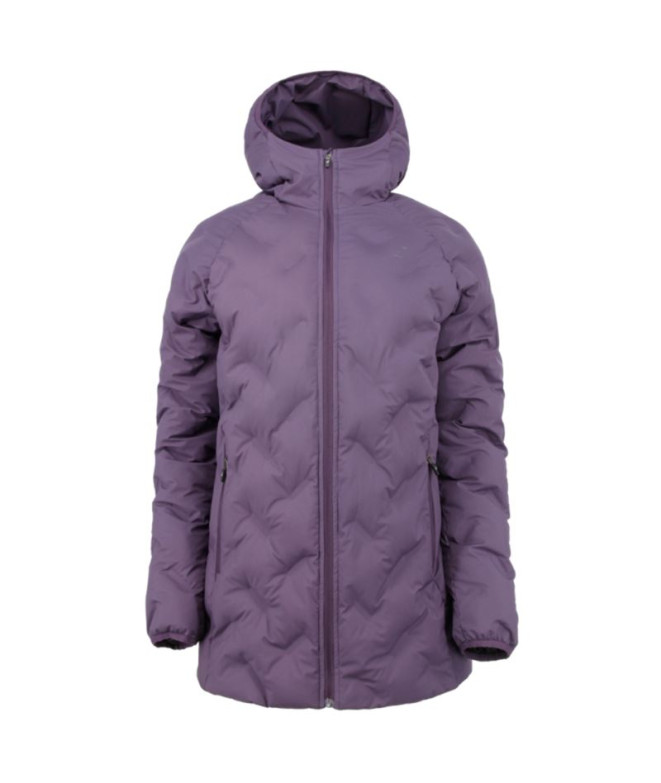 Veste Montagne Joluvi Femme de Bonn Prune foncée Noir