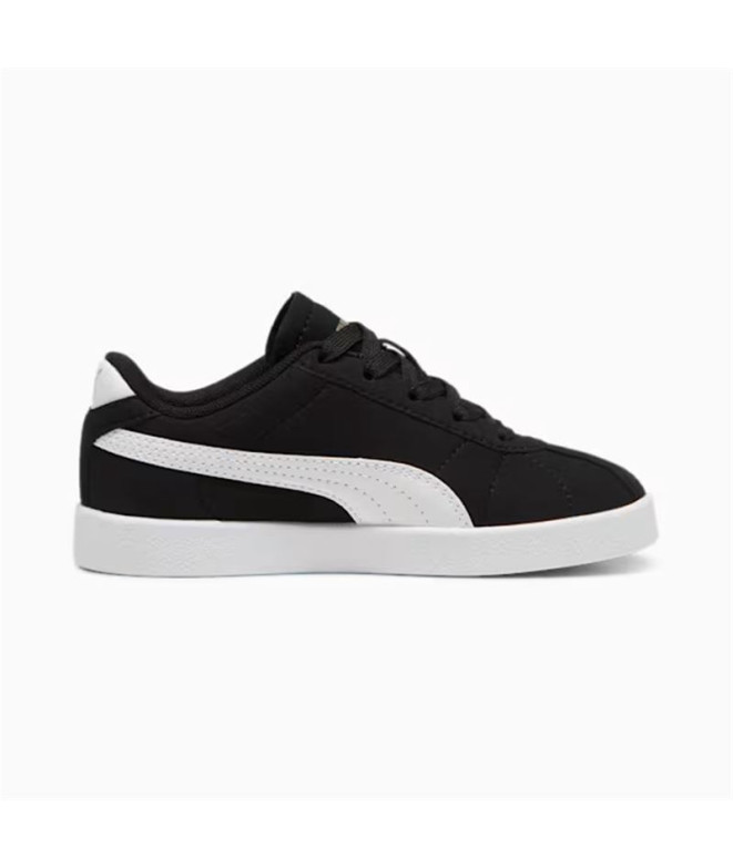 Chaussures Puma Club II Ps Enfant Noir/Or