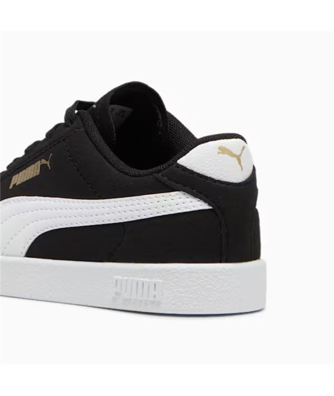Chaussures Puma Club II Ps Enfant Noir/Or