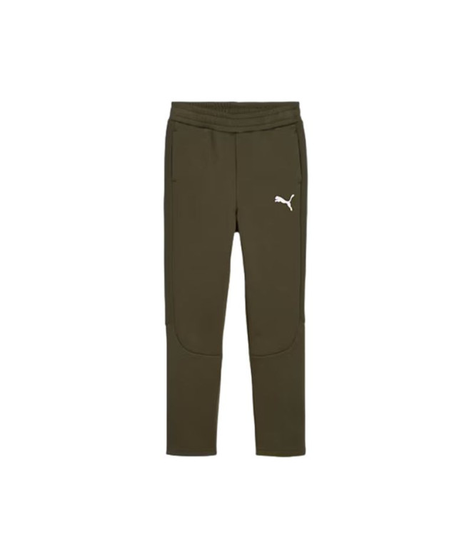 Pantalón Puma Evostripe Pants Dk Niño Verde Oliva