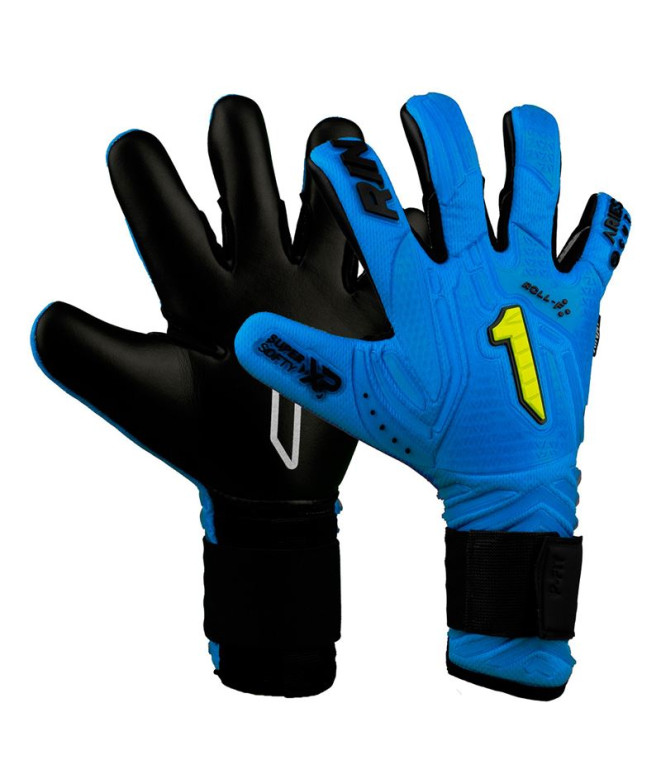 Guantes de portero Rinat Aries Némesis Prime Azull/Negro