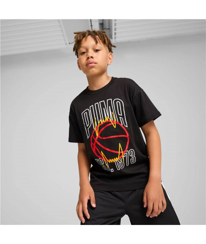 T-shirt Puma Basketball Winning Shot Enfant