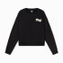 Moletom Casual Puma Script Crew Fl Mulher