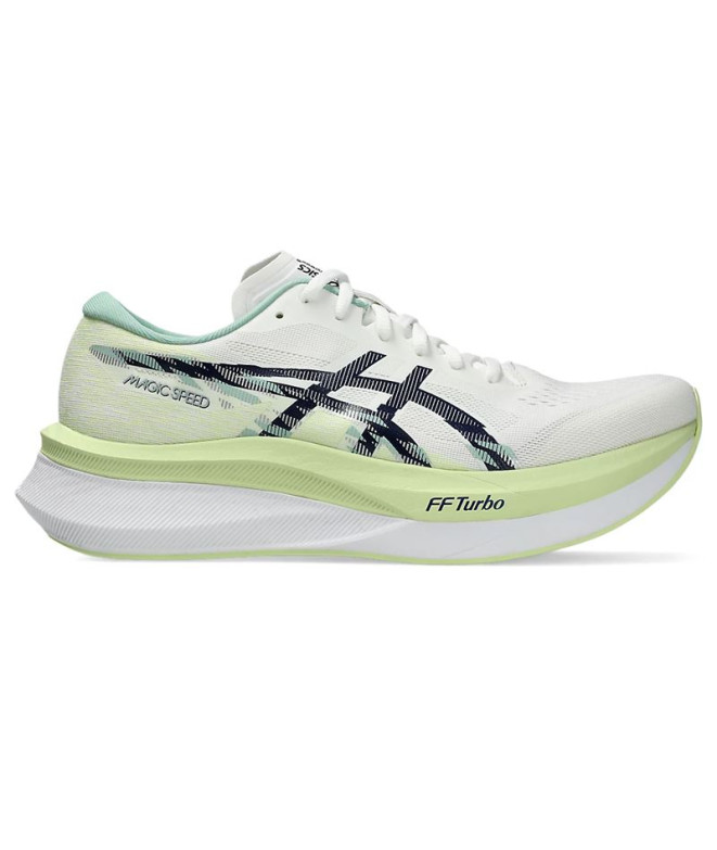 Sapatilhas running aSICS Magic Speed 4 Branco/Azul