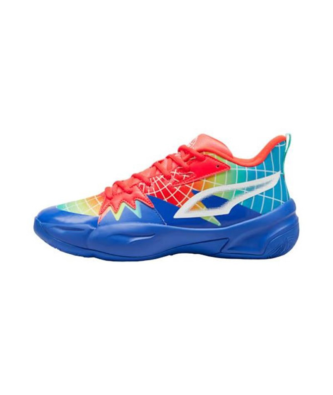 Zapatillas de Baloncesto Puma Genetics Marcus Smart Explosión de rojo zafiro real
