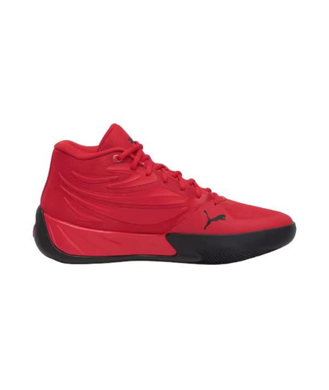 Chaussures Basket-ball Court de Puma Pro Rouge/Noir