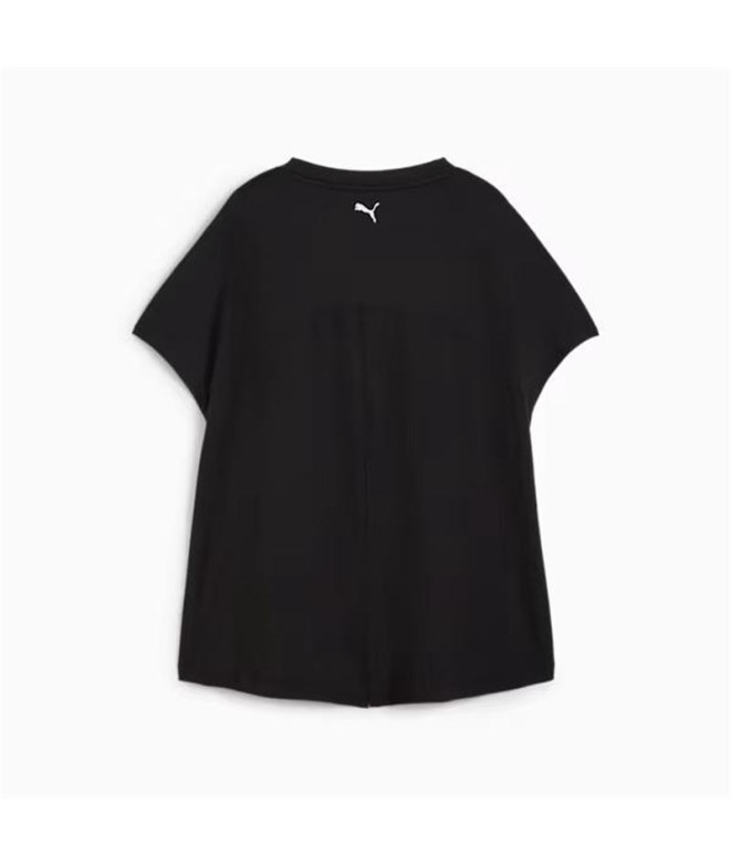 Camiseta Puma Cloudspun Mix Mujer Negro