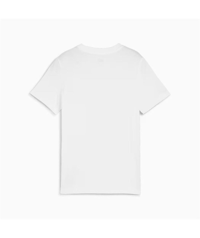 Camiseta Puma Basketball Blueprint Niño Blanco