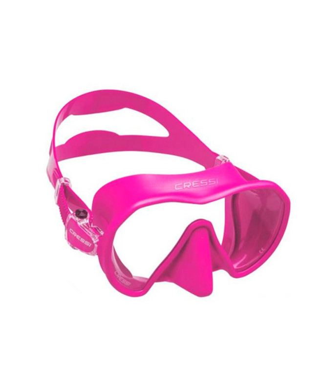 mergulho Máscara Cressi Zs2 Medium Fluor Pink