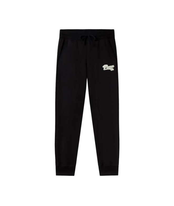 Calça Calças de treino Puma Script Fl Mulher