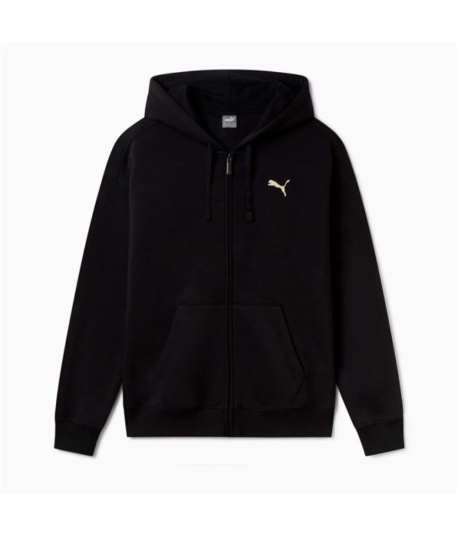 Sudadera Puma Script Hoodie Fz Fl Mujer