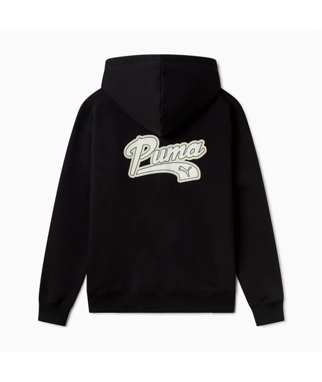 Moletom Casaco com capuz Puma Script Fz Fl Mulher