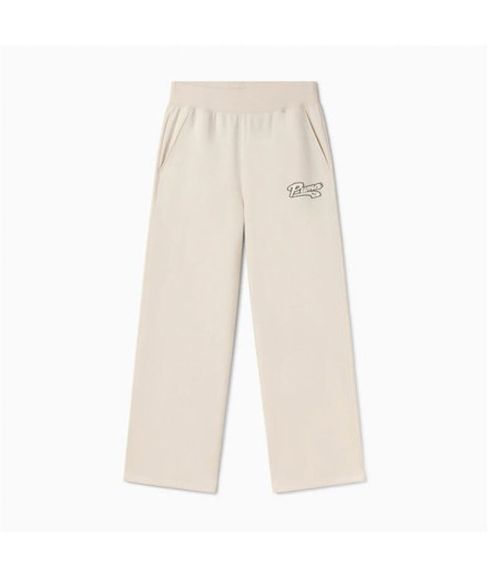 Calça Puma Essetials+ Script High Waist Straight (cintura...