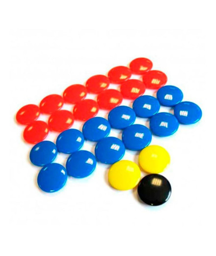 Recarga 27 fichas magnéticas Mag20 Ø20Mm Enebe