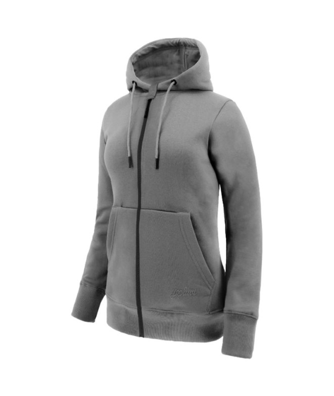 Sweat Montagne Joluvi Femme by ie Zip V2 Grey Vigore