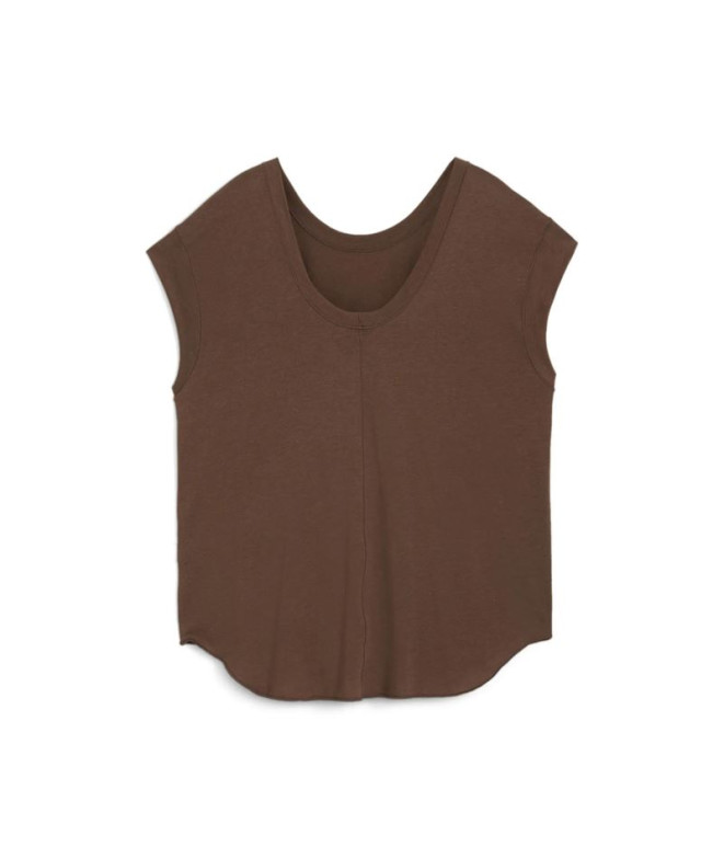 Camiseta Yoga de Puma Studio Foundations Mulher